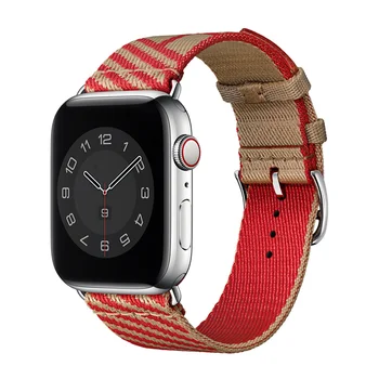 Nailonist rihm apple kella 6-se 5 4 3 käepaela käevõru correa smartwatch watchband iwatch apple vaadata 44mm 40mm 38mm 42mm