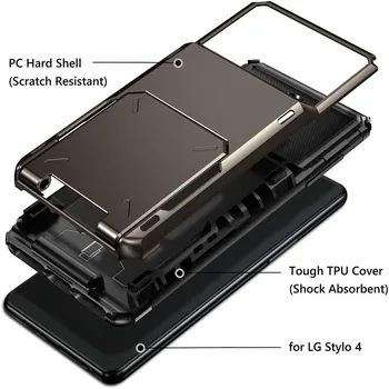 Näiteks LG K40 Stylo 6 5 4 Juhul Rahakoti 5-Kaardi Tasku Krediitkaardi Omanik ID Pesa Kaitsev Puhul Huawei P30 Lite P40 P20 Pro Capa