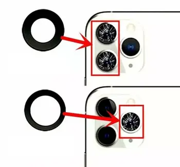 Originaal Tagumised Tagasi Kaamera Klaas Objektiivi Apple iPhone mini 12 11 pro max X-Xr, Xs max 6s 6 7 8 plus max Tagasi Kaamera Klaas Remont