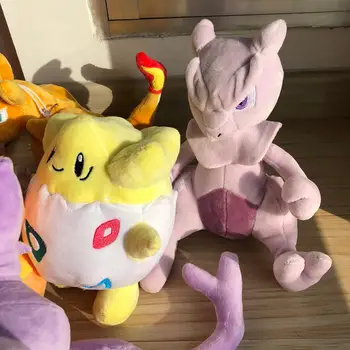 Pikachu Charmander Bulbasaur Squirtle palus mänguasjad Eevee Snorlax Jigglypuff Lapras Küünis masin nukk Lastele kingitused lastele