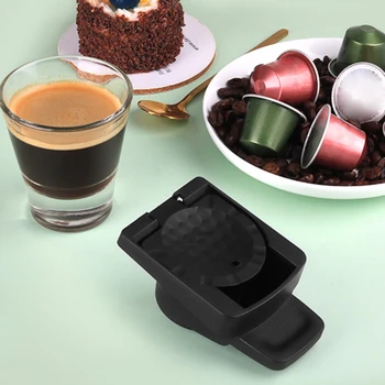Praktiline Kapsel Adapter Roostevabast Terasest Ühilduv Korduvkasutatavad Coffeeware Pod koos Dolce Gusto Kohvi Masin Tarvikud