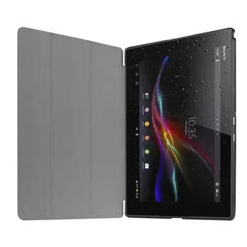 PU Leather Case for Sony Xperia Z4 Tablett SGP712 10 1 Tagaistme Seista Magnet Kate Funda Tablett Sony Xperia Z4 10.1 tolli
