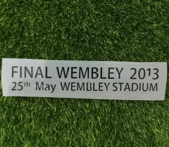 Pu Materjalist Lõplik Wembley 2013 Võistluse Andmed Jalgpall Plaaster Badge)