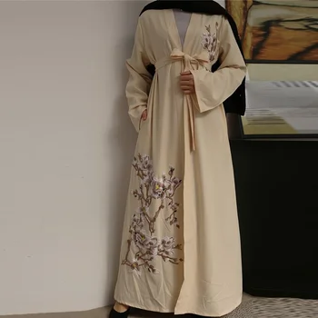 Ramadan Eid Mubarak Abaya Türgi Kimono Jakk Hijab Moslemi Kleit Kauhtana Omaan Islami Riided Abayas Naised seal kaftan Dubai