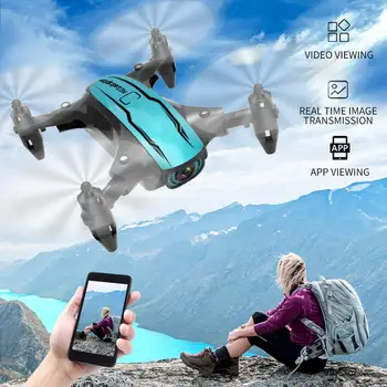 Rc LeadingStar Cs02 Wifi Fpv Undamine Mini Hd 1080p Kaamera Undamine 4k Profesional Kõrgus Hold Kokkupandav Rc Quadcopter Undamine