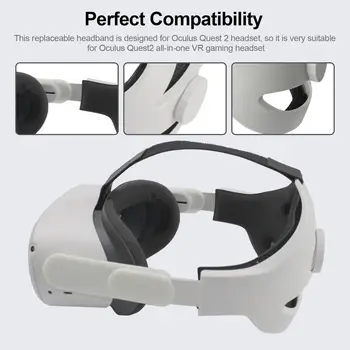 Reguleeritav Pea Rihma Peapaela Oculus Quest 2 VR Kiiver, Turvavöö Vähendatud Rõhul, Millega Rihma Oculus Quest2 VR Tarvikud