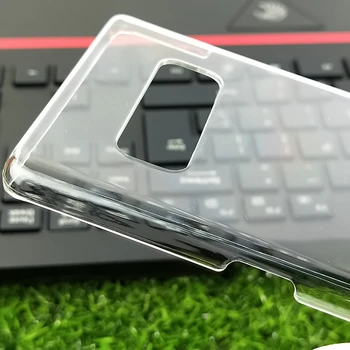 Samsung Galaxy S7 serv Note8 Juhul Crystal Hard PC Täielikult Katta Selge Kaamera Kaitsta Tagasi Kest