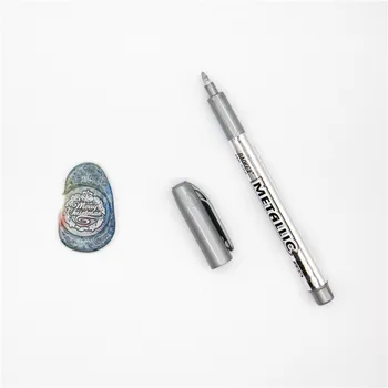 Sealing wax pitser stamp ameti pen käsitöö Sm-Pen Kuld, Hõbe Metallik DIY Pen maali Kunst, Käsitöö, Harja Joonistus