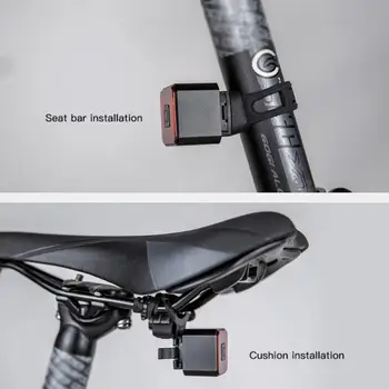 Smart Jalgratta Tagumine Tuli Auto Start/Stopp-Pidur Kaugseire IPx6 Veekindel USB Eest Jalgrattasõit Saba Taillight Jalgratta LED Valgus Rattasõit