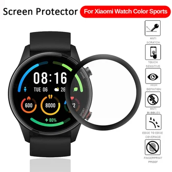 Smart Watch Juhul + kaitsekile Jaoks Xiaomi Mi Vaadata Värv Sport Edition Põrutuskindel Kaitseraua TPÜ Kate Smartwatch Tarvikud