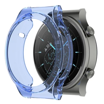Smart Watch Kaitsva Puhul Huawei Vaadata GT 2 Pro EKG Anti-scratch Põrutuskindel Smartwatch Raami Kaitsja Kate Kaitseraua Kest