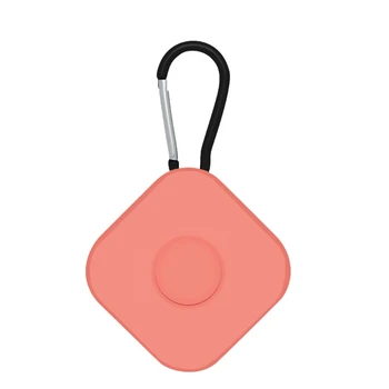Sobib -Apple Airtags vedel silikoon kate, mida kasutatakse -Apple Lokaator Tracker anti-kaotatud seadme võtmehoidja protecti