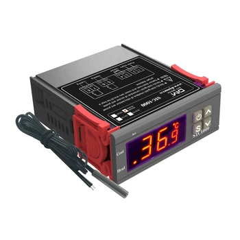 STC-1000 STC 1000 12V 24V 220V Digital Temperature Controller, Termostaat Thermoregulator Inkubaator Relee LED 10A Küte Jahutus