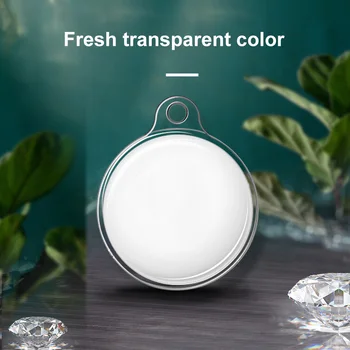 Suitable For Apple Airtags Tracker Transparent Material Protective Cover TPU Soft Material Protective Cover