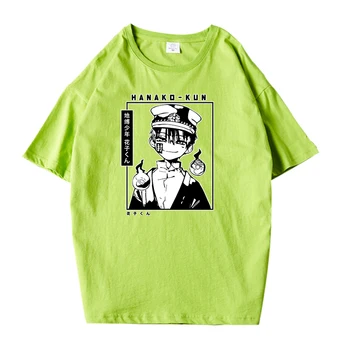 Suvel Anime HANAKO T-särk Unisex Harajuku Lahe Meeste Tshirts Fashion Streetwear Pehme Mugav Tees Topid Naistele