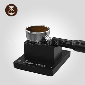 Timemore Portafilter Seista Espresso Kohvi Tamper Matt Roostevabast Terasest, mis on Kaetud Silikoonist