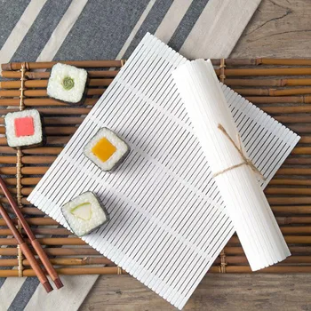 Toidu Jooksva Matid Kvaliteetne Riis Sushi Rulli Kardin Praktiline Käsitöö Sushi Vahendid Köök Sushi Vahendid