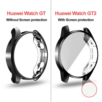 TPÜ Vaadata Kaitsta Kate puhul Huawei Vaadata GT2 42mm 46 mm Kest Protector Smart Watch Accessorie jaoks Huawei GT 2