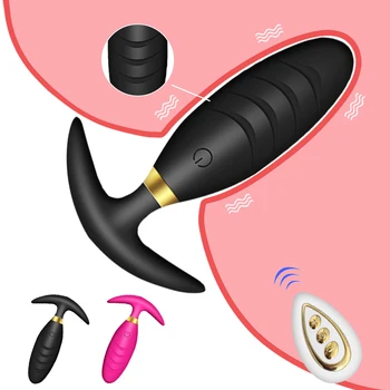 Traadita Anal Butt Plug Eesnäärme Massager Täiskasvanute Gay Toote Mini Bullet Kliitori Stimulaator Vibraator Sex Mänguasjad, Naiste, Meeste