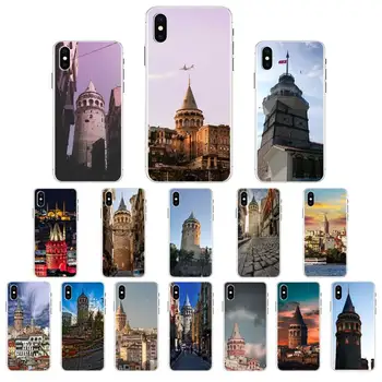 Türgi Galata Kulesi Telefon Case For iPhone X XS MAX 11 12 pro max 6 6s 7 7plus 8 8Plus 5 5S XR se 2020. aasta otsus kohtuasjas