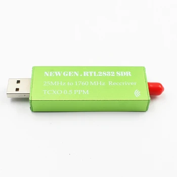 USB-Adapter RTL-SDR RTL2832U + R820T2+ 1Ppm TCXO TV Tuuner Kinni Vastuvõtja