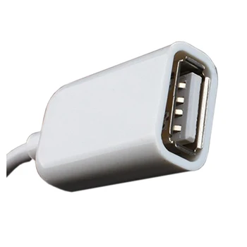 USB andmete read MICRO-USB OTG andmete read telefoniliini adapteriga usb OTG kaabel (Valge)