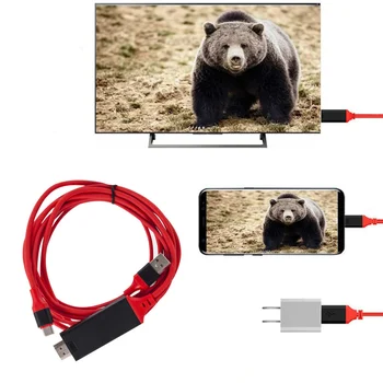 USB-C HDMI-ühilduva USB-Kaabel 3.1 HDMI-ühilduva 4K Adapter Kaablid MacBook Samsung Galaxy S9/S8 Huawei USB-Kaabel C