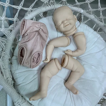Uuestisündinud Kit 21 Tolli Pehme Vinüül Alisha Baby Doll Komplektid Realistlik Vastsündinud Beebi Nukk DIY Värvimata Tühi Nukk Komplektid Bonecas Bebe