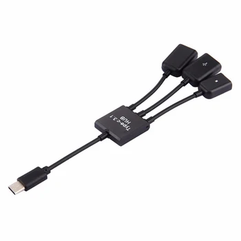 Uus 3 In1 Mikro-OTG USB Adapter USB Converter For Android Telefon Tablett Mängu Hiirt, Klaviatuuri Kaabel Adapter Kaabel Muundurid
