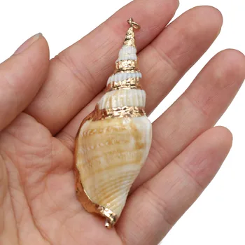 Uus 5TK Naturaalne Väike Conch Shell Ripatsid, Nõidumine Ripatsid DIY jaoks Kaelakee või Ehete Tegemine