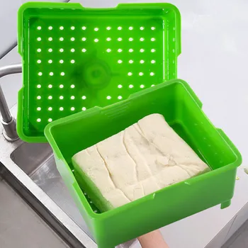 Uus Loominguline Tofu Vajutage Presser Drainer Vidin Kergesti Eemaldada Vee Tofu Rohkem Maitsvat Ohutu Pp Toidu Keetmiseks Vahendid