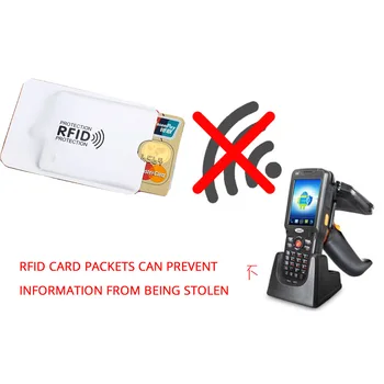 Uusim Anti Rfid-Kaardi Hoidik NFC Blokeerimine Lugeja Lukk Id Pank Kaardi Valdajale Juhul Kaitse Metallist Krediitkaardi Juhul Alumiiniumist