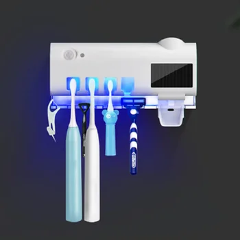 UV-Multifunktsionaalne Elektriline Hambahari Omanik Vannituba Automaatne Hambapasta Squeezer Leibkonna ItemsBathroom Tarvikud Komplektid
