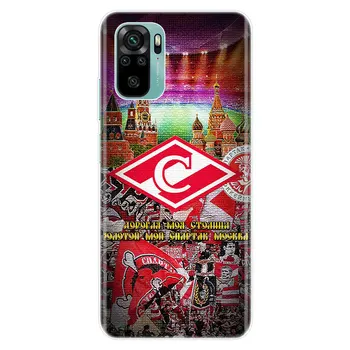 Vene Spartak Moskva Silikoon Telefoni puhul Xiaomi Redmi Lisa 10 9 Pro Max 9S 10S 8T 8 8A 9 9A 9C NFC 9T 7 Pehme Kate
