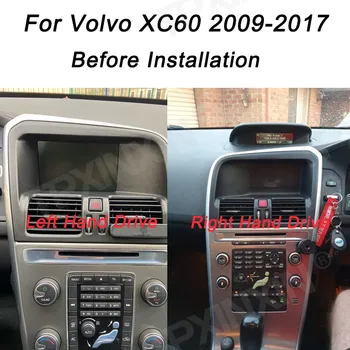 Volvo XC60 2009-2016 Android 10.0 4G RAM Auto GPS Navigation Stereo Ühik Multimeedia Mängija Rdio magnetofon juhtseade IPS