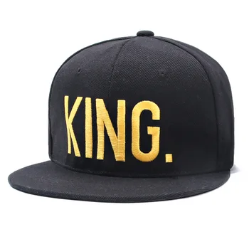 Väljas Sport Kalapüük Tumenevad Meeste Müts Kevad Kuningas Kuninganna Tikitud Paar Hip-hop Korter Ääreni Müts Baseball Cap