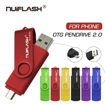 Värvikas OTG Usb Flash Drive 8GB pendrive 16GB 32GB 64GB 128GB topelt kasulik Usb 2.0 micro-usb Pen Drive jaoks arvutit/mobiili