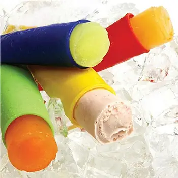 Värvilisi Silikoon Pop-Ice Mold Popsicles Hallituse Kaanega DIY Jäätis Jelly Lolly Pop jaoks Popsicle Jäätise Tegijad