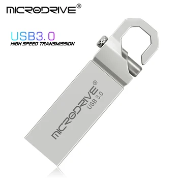 Võti Konks usb 3.0 metallist pen drive High Speed USB Flash Drive 64GB Pendrive 128GB Flash USB Stick 32GB kkel usb mälupulk