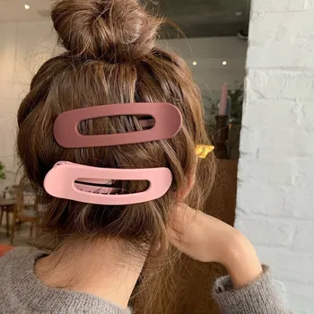 Ülegabariidiliste Hairclips Tüdrukud Fashion Värviga Juuksenõelad Naiste Retro Hairbands korea Barrettes Multifunktsionaalne Tarvikud