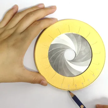 Ümmargune Roostevabast Terasest Compas Ringi Joonistamine Reegel Mõõtmise Vahend Geomeetria Kompass, Professionaalne Joonis Compas Reguleeritav Suurus