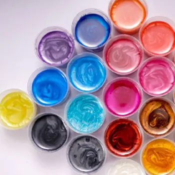 1 Komplekt pärlmutterläiget tekitavad Mica Pulber Epoksüvaik Värvi Pärl Pigment DIY Ehted Käsitöö Seep Tegemise Tarvikud