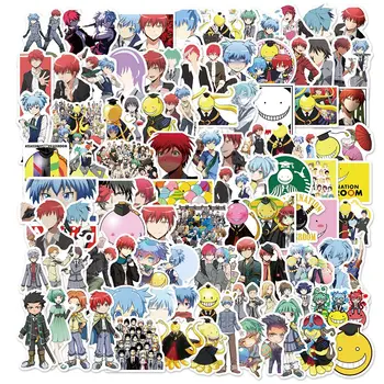 10/30/50/100tk Anime Ansatsu Kyoushitsu Kleebised Veekindel PVC Cartoom Kleebised Rula Telefon Sülearvuti Kiiver Kitarr Kids Mänguasi