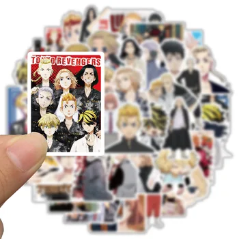 10/50TK Anime Tokyo Revengers Kleebised Sano Manjirou Kleebise Jaoks Lappop Kohver Rula Mootorratta Kitarr Auto Pagasi Decal