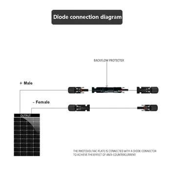 10A 15A 20A 30A Päikese-KS Diood Plug Connector PV Süsteemi päikesepaneel Paralleelse Ühenduse kaitse