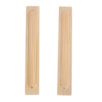 1TK Kvaliteetsed Bambusest Materjali Kepp Viiruk Pulgad Plaat Viiruk Omanik Lõhnav Nõud Kepp Viiruk Põleti 10.5*1.6*1cm