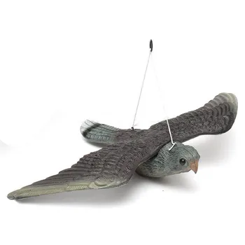 1TK Realistlik Flying Lind Kull Tuvi Peibutamist Kahjurite Tõrje Aias Scarer Hernehirmutis Ornament