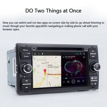 2 din Auto Raadio DVD Mängija Ford Focus 2 Ford Fiesta, Mondeo 4 C-Max, S-Max Fusion Transiidi Kuga Multimeedia GPS Navigatsiooni Audio
