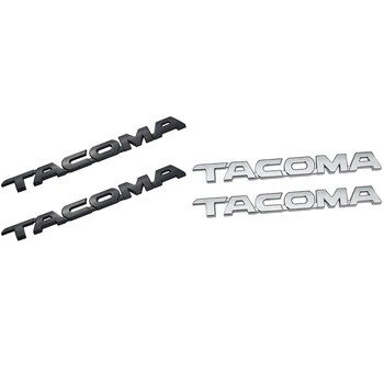 2 Pakk Ukse Kirja Lisab Auto Pagasiruumi Uks, Tagaluuk Decal Logo Kleebise Märk Asendaja Tacoma 2005-