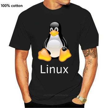 2019 naljakas t-särk Linux T-särk arvuti programmeerija pingviin tshirt meeste tee